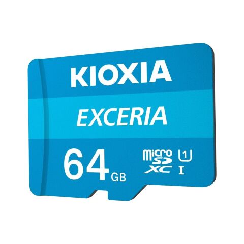 Kioxia LMEX1L064GG2 64GB Exceria Micro SDXC UHS-1 C10 100MB/sn Hafıza Kartı