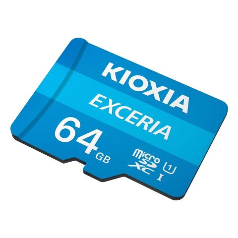 Kioxia LMEX1L064GG2 64GB Exceria Micro SDXC UHS-1 C10 100MB/sn Hafıza Kartı