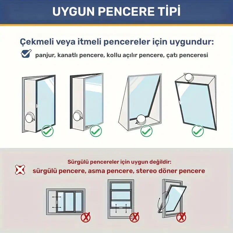DRZ Mobil Klima Pencere Aparatı