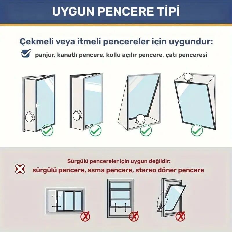 DRZ Mobil Klima Pencere Aparatı
