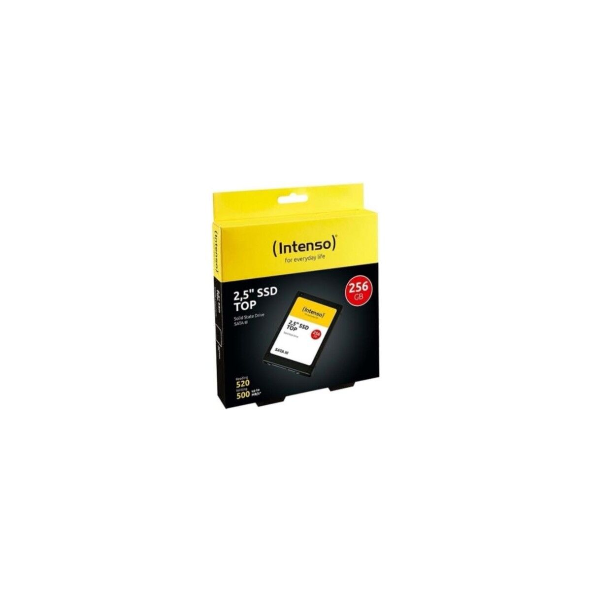 Intenso 256Gb Top 520Mb-500Mb-S Sata III Ssd Harddisk
