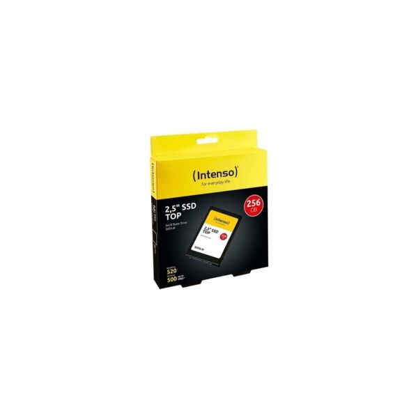 Intenso 256Gb Top 520Mb-500Mb-S Sata III Ssd Harddisk