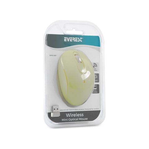 Everest SMW-666 USB Sarı Optik Mouse
