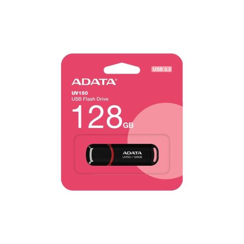 Adata UV150-128GB USB3.2 Gen1 128GB Black Flash Bellek