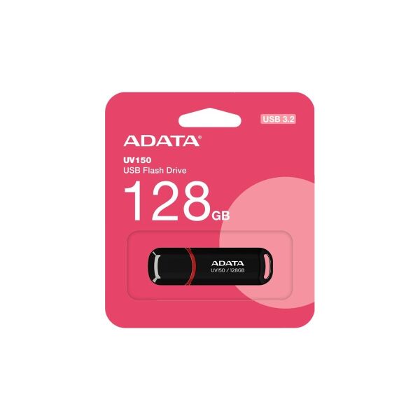 Adata UV150-128GB USB3.2 Gen1 128GB Black Flash Bellek