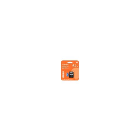 Adata 64GB Premier microSDXC Card with Adapter UHS-I Class10 V10 AUSDX64GUICL10A1 Hafıza Kartı