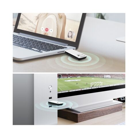 TP-Link TL-WN821N | Kablosuz N USB Adaptör | 300 Mbps | MIMO Teknolojisi | QSS Düğmesi | Windows | Mac & Linux Uyumlu