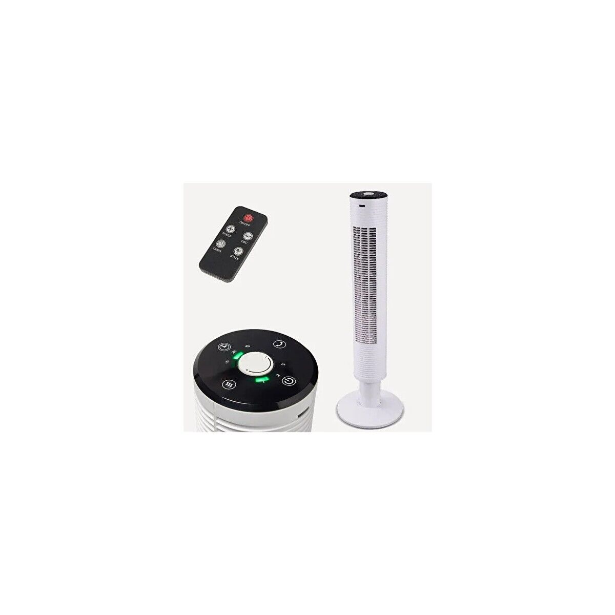 CGC Good Home Kule Tipi Kumandalı Vantilatör Beyaz 45 Watt Ftp6