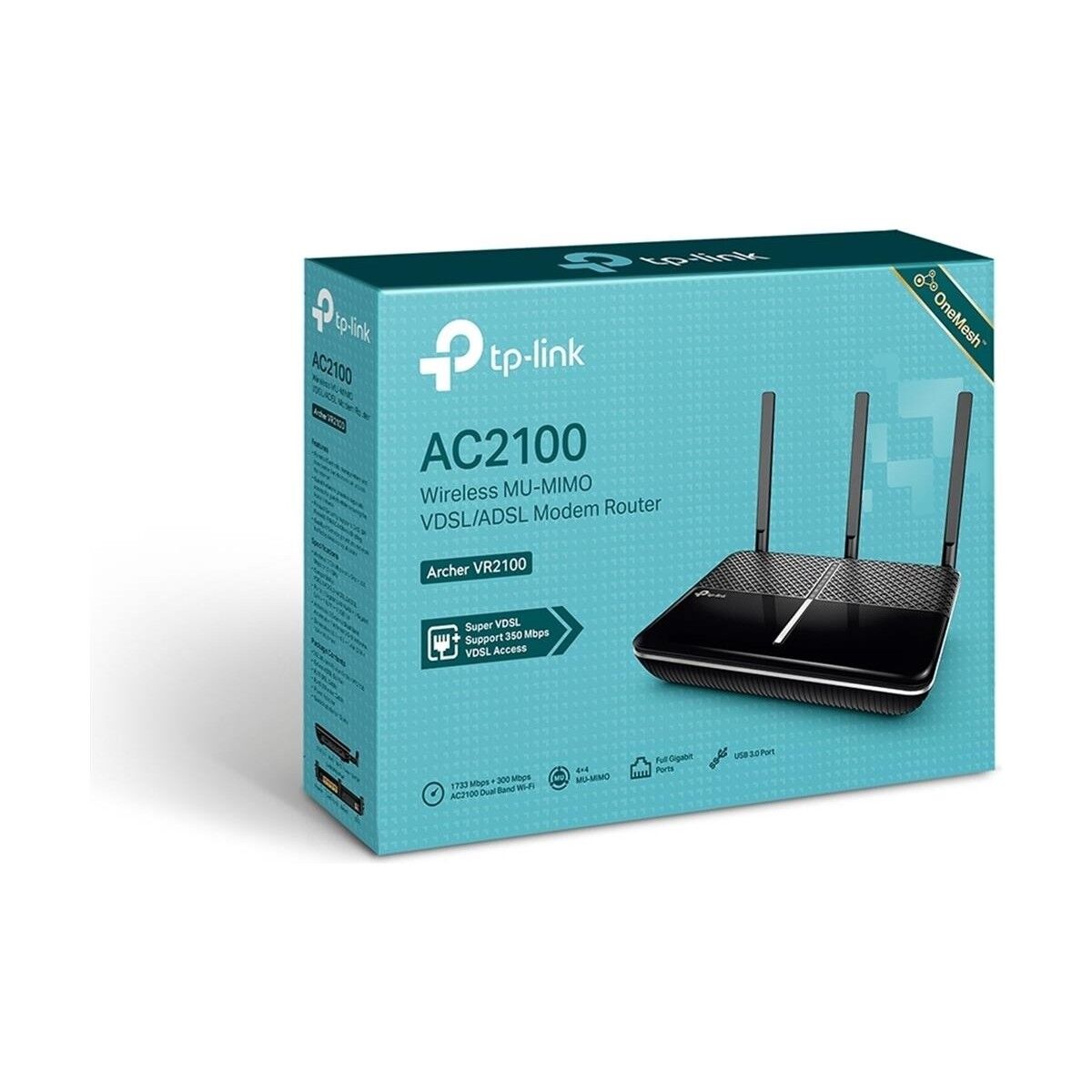 Archer VR2100 4port Vdsl/adsl 2100MBPS Modem Router