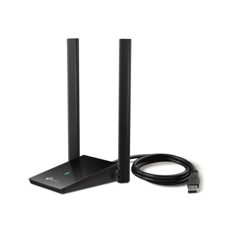 TP-Link Archer TX20U Plus | Wi-Fi 6 USB Adaptör | AX1800 Mbps | USB 3.0 (1m Kablo) | Çift Antenli | Beamforming | MU-MIMO | Düşük Gecikmeli Oyun Deneyimi | WPA3 | Kolay Kurulum | Yüksek Çekim Gücü