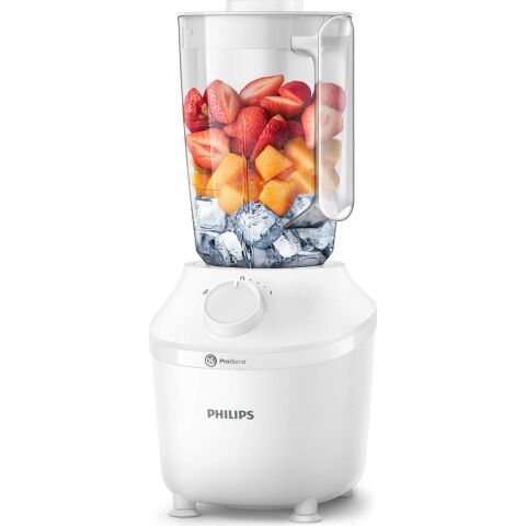 Philips 3000 Serisi HR2041/00 ProBlend Teknolojisi, 450W, 1,9 Lt, Paslanmaz Çelik Bıçaklar Beyaz Blender