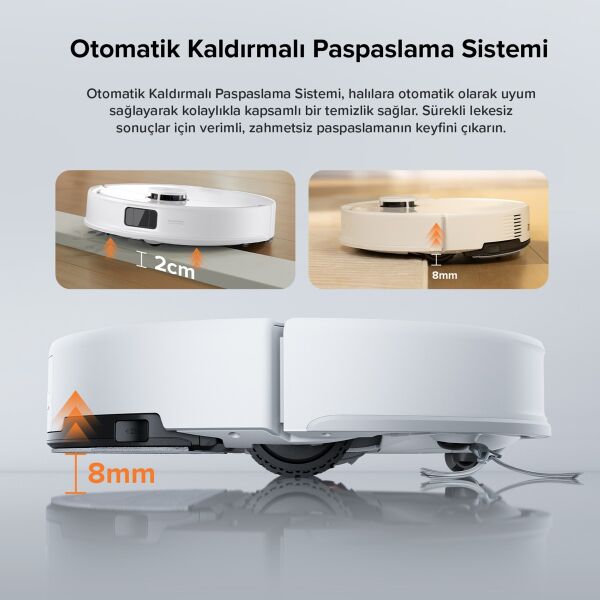 Roborock Q8 Max Pro Akıllı Robot Süpürge