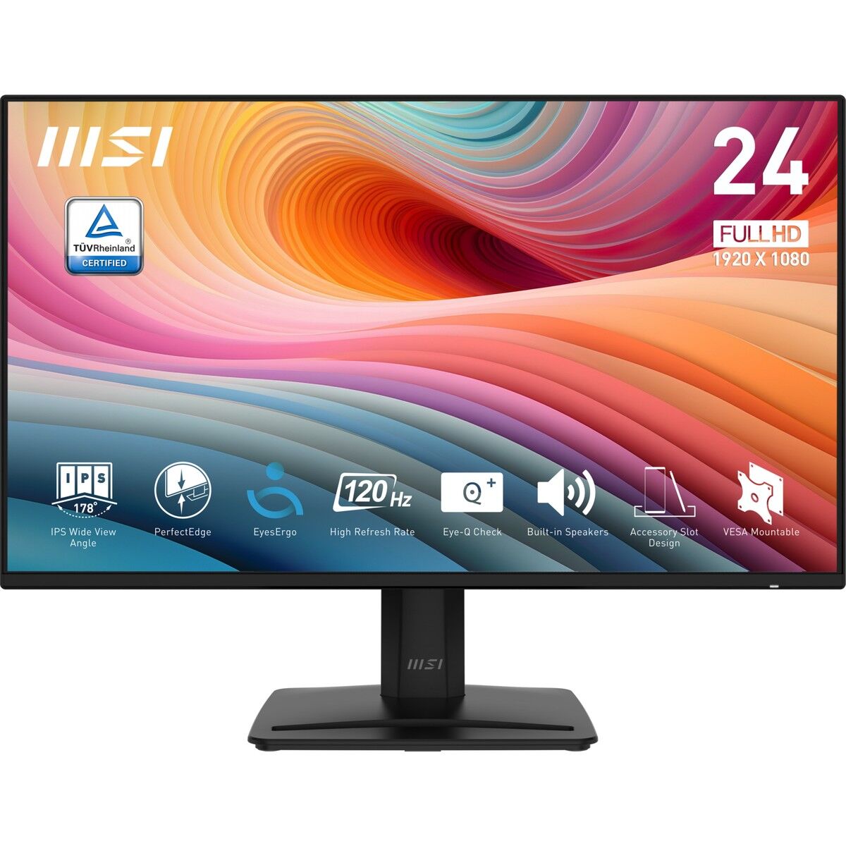 MSI 23.8'' PRO MP242A E2 1920x1080 (FHD) FLAT IPS 120HZ 1MS ADAPTIVE-SYNC MONITOR