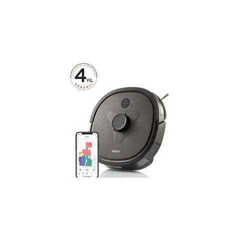 Arzum Robotek X4 Lds Akıllı Robot Süpürge- Siyah AR4304