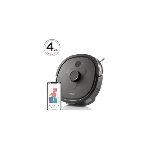 Arzum Robotek X4 Lds Akıllı Robot Süpürge- Siyah AR4304