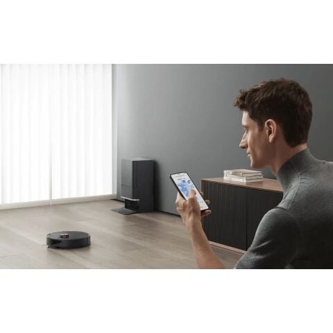 Xiaomi Robot Vacuum X20 Max Robot Süpürge Siyah