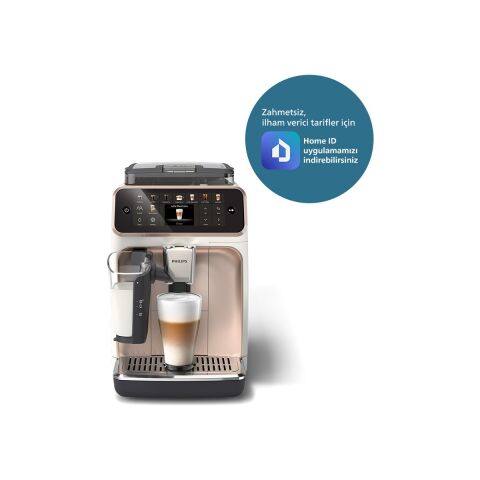 Philips EP5543/80 5500 Serisi LatteGo Tam Otomatik Espresso Makinesi 20 Sıcak ve Soğuk İçecek, Renkli Dokunmatik Ekran,