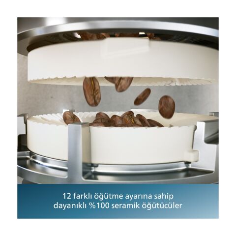 Philips EP5543/80 5500 Serisi LatteGo Tam Otomatik Espresso Makinesi 20 Sıcak ve Soğuk İçecek, Renkli Dokunmatik Ekran,