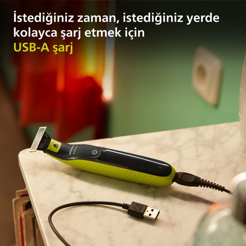 Philips QP2724/10 Oneblade Yüz Şekillendirici