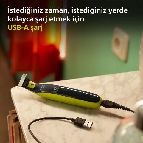Philips QP2724/10 Oneblade Yüz Şekillendirici