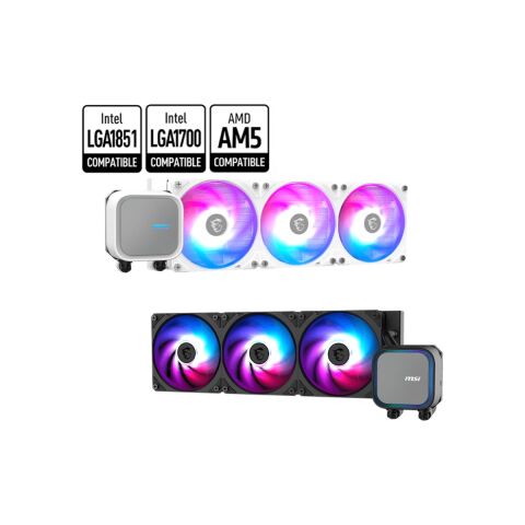 MSI MAG CORELIQUID A13 360 360 mm AGRB Sıvı İşlemci Soğutucusu