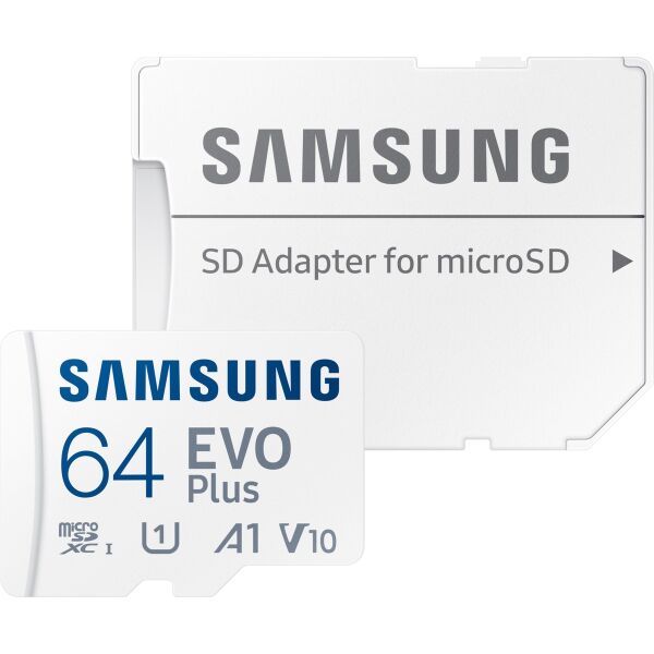 Samsung Evo Plus MB-MC64SA/APC 64GB Microsd Hafıza Kartı