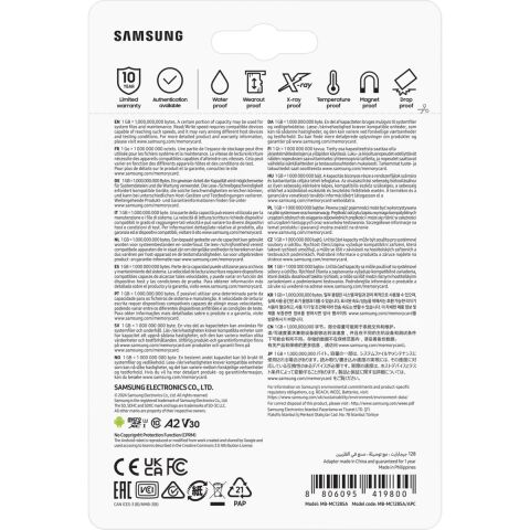 Samsung Evo Plus 128GB Microsd Hafıza Kartı MB-MC128SA/TR