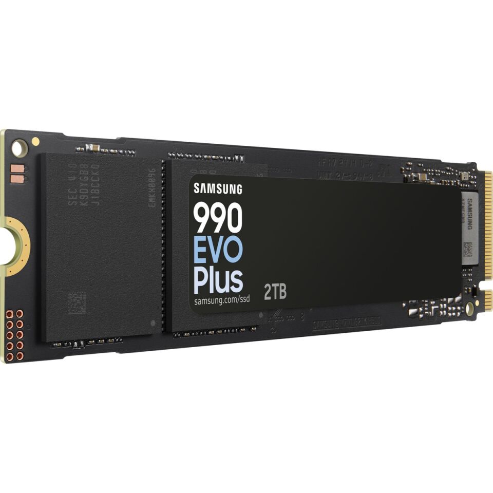 Samsung 990 EVO Plus 2TB 22x80mm PCIe Gen 4.0 x4 NVMe M.2 SSD MZ-V9S2T0BW