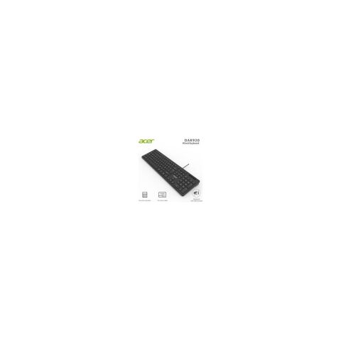 OAK920 Q USB Siyah 1.8mt Kablolu Klavye-Tek Tuş Hesap Makinalı (Sessiz Tuş)
