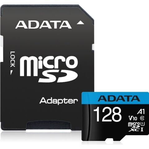 Adata 128GB Premier microSDXC Card with Adapter UHS-I Class10 V10 AUSDX128GUICL10A1 Hafıza Kartı