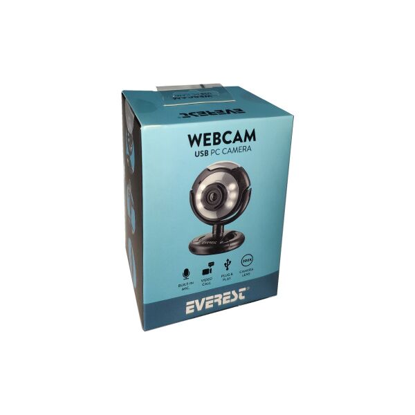 SC-824 300K 480P USB Mikrofonlu LED Webcam