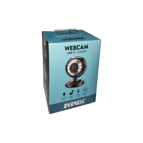SC-824 300K 480P USB Mikrofonlu LED Webcam