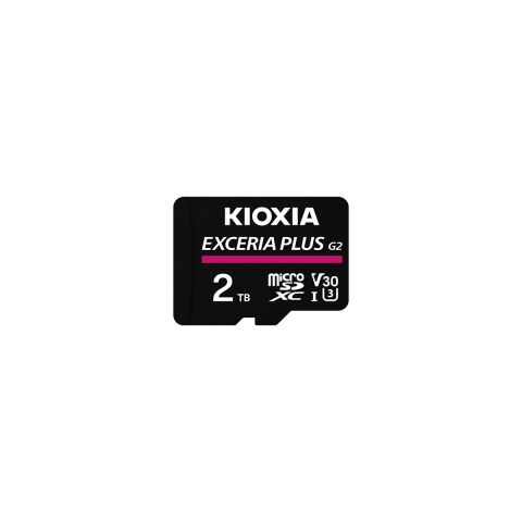 Kioxia LMPL2M002TG2 2tb Exceria Plus G2 Micro Sdxc 4K U3 V30 A1 Hız Sınıfı Class-10 Hafıza Kartı