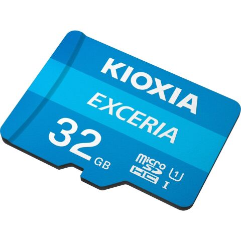 Kioxia LMEX1L032GG2 32GB Exceria MicroSDHC UHS-1 Class-10 100MB/sn Hafıza Kartı