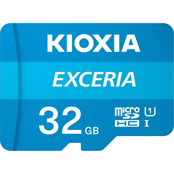 Kioxia LMEX1L032GG2 32GB Exceria MicroSDHC UHS-1 Class-10 100MB/sn Hafıza Kartı