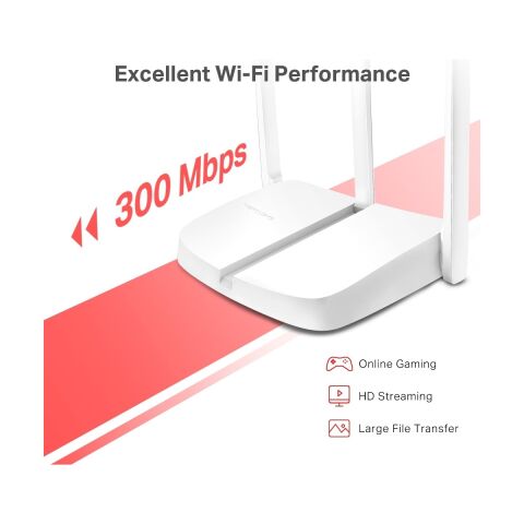 TP-Link MW306R 300 Mbps Ebeveyn Denetimleri All-in-one Router Access Point Range Extender WISP Modları Mobil Uygulama ile Kolay Kurulum Kablosuz N Router