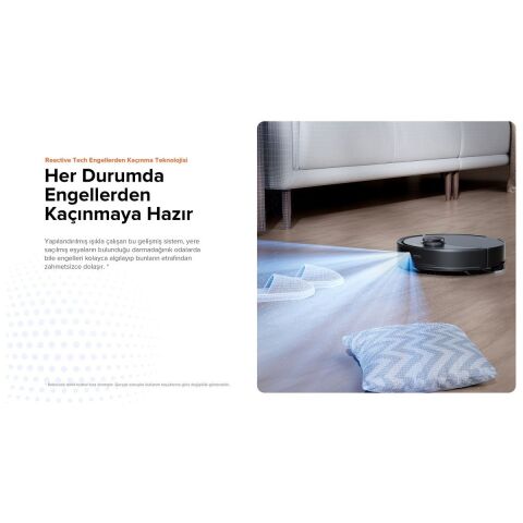 Roborock S8 Pro Akıllı Robot Süpürge Siyah