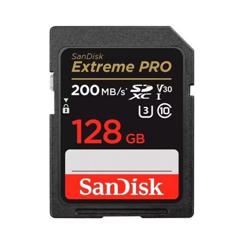 Sandisk Extreme Pro 128GB 200MB/S Sdxc SDSDXXD-128G-GN4IN Hafıza Kart