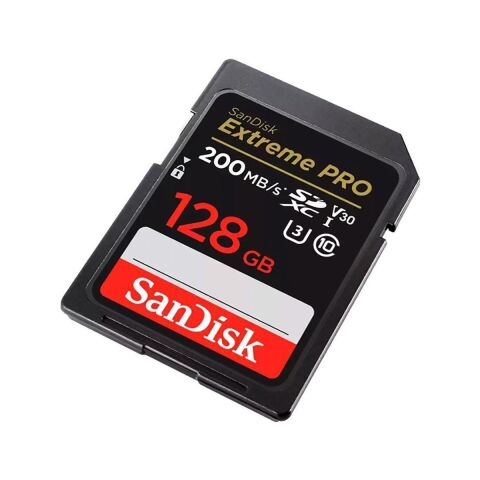 Sandisk Extreme Pro 128GB 200MB/S Sdxc SDSDXXD-128G-GN4IN Hafıza Kart