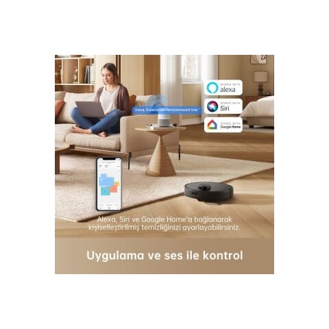 Dreame Bot D9 Max Robot Süpürge Vakum ve Paspas