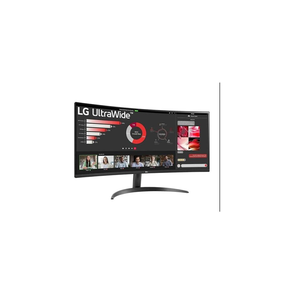 LG 34'' Ultrawıde 5ms 100Hz Curved Freesync Monitör 34WR50QC-B