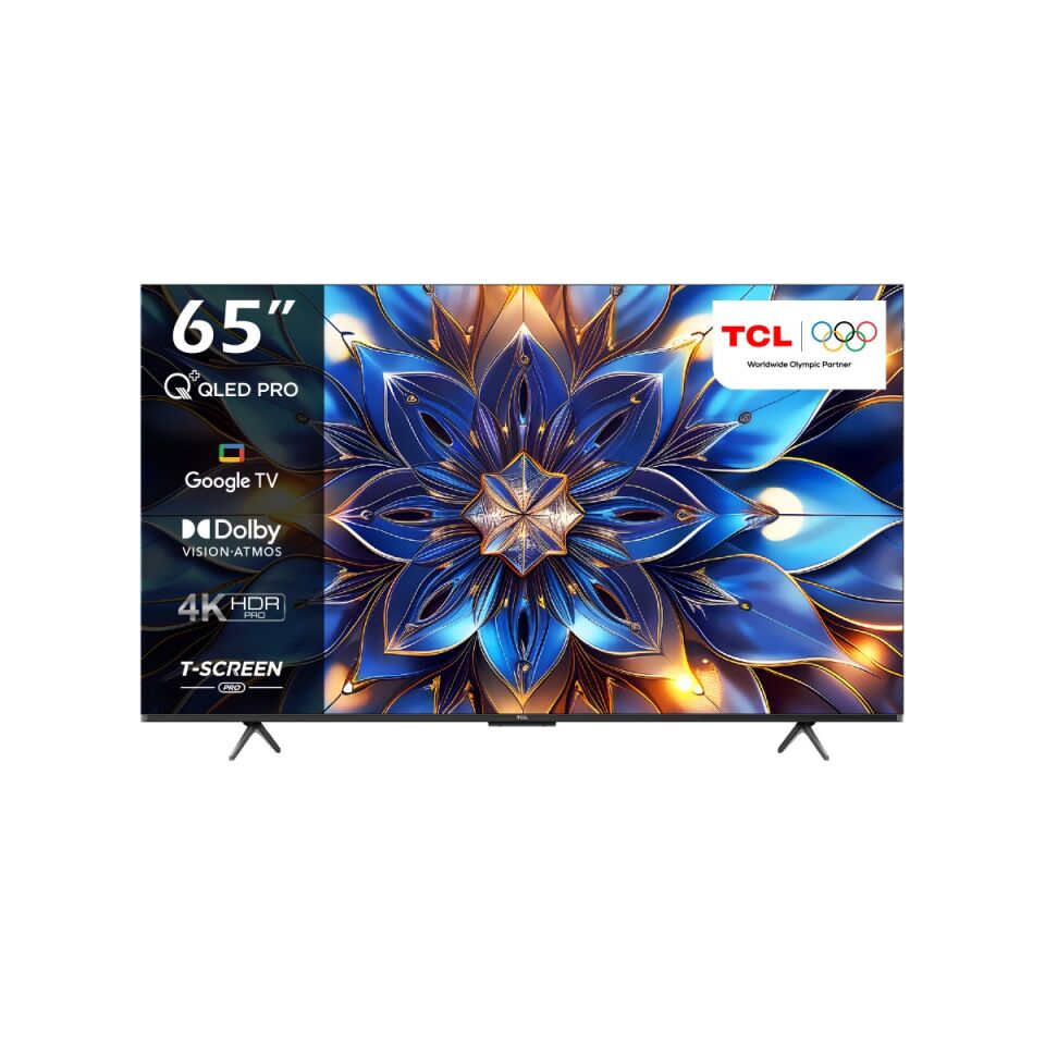TCL 65T7BG 65'' 165 Ekran Uydu Alıcılı 4K Ultra HD Smart QLED TV