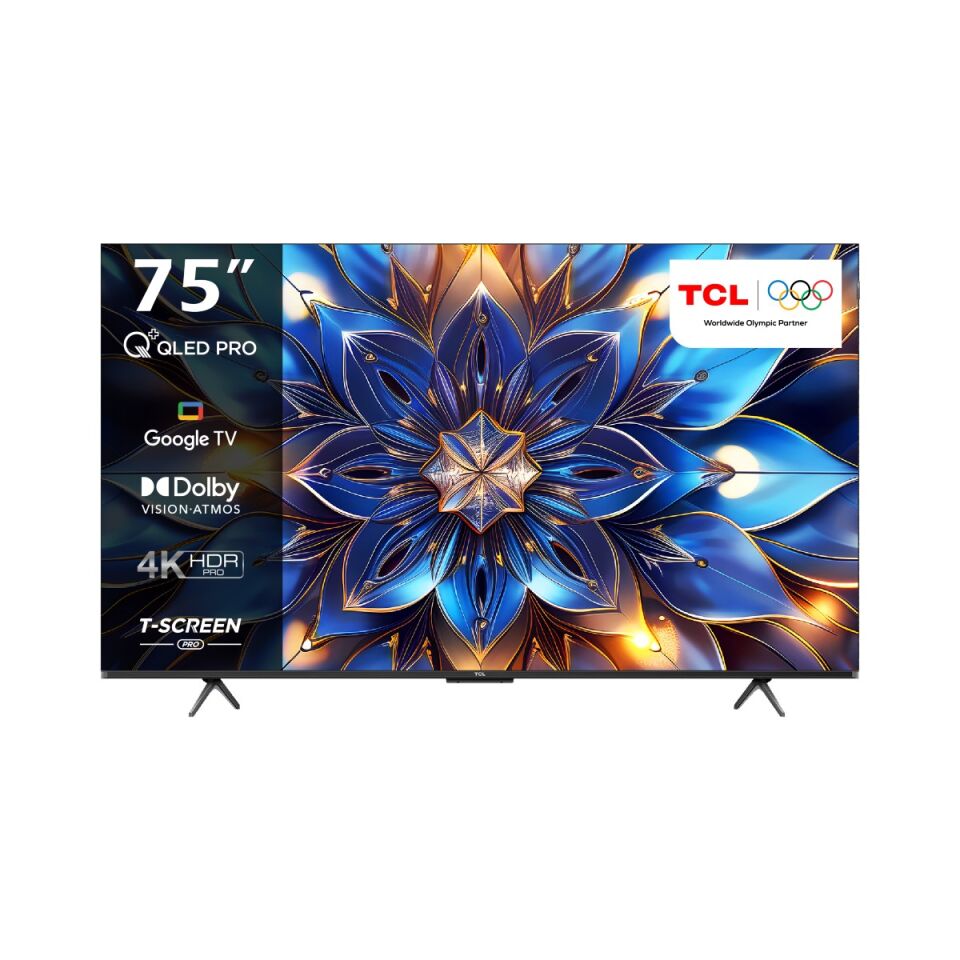 TCL 75T7BG 75'' 190 Ekran Dahili Uydu Alıcılı 4K Ultra HD Smart QLED TV