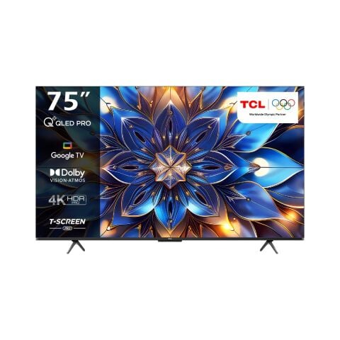 TCL 75T7BG 75'' 190 Ekran Dahili Uydu Alıcılı 4K Ultra HD Smart QLED TV