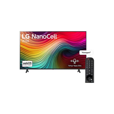 LG 65NANO81T6A 65'' 165 Ekran Uydu Alıcılı 4K Ultra HD webOS Smart Nanocell LED TV