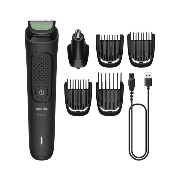 Philips MG3915 6'sı 1 Arada Şarjlı Erkek Bakım Seti 60 dk Kullanım Süresi ile Ergonomik Tasarım