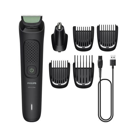 Philips MG3915 6'sı 1 Arada Şarjlı Erkek Bakım Seti 60 dk Kullanım Süresi ile Ergonomik Tasarım