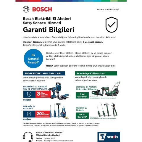 Bosch Cırcırlı Tornavida ve Lokma Takımı 34 Parça - 1600A02BY1