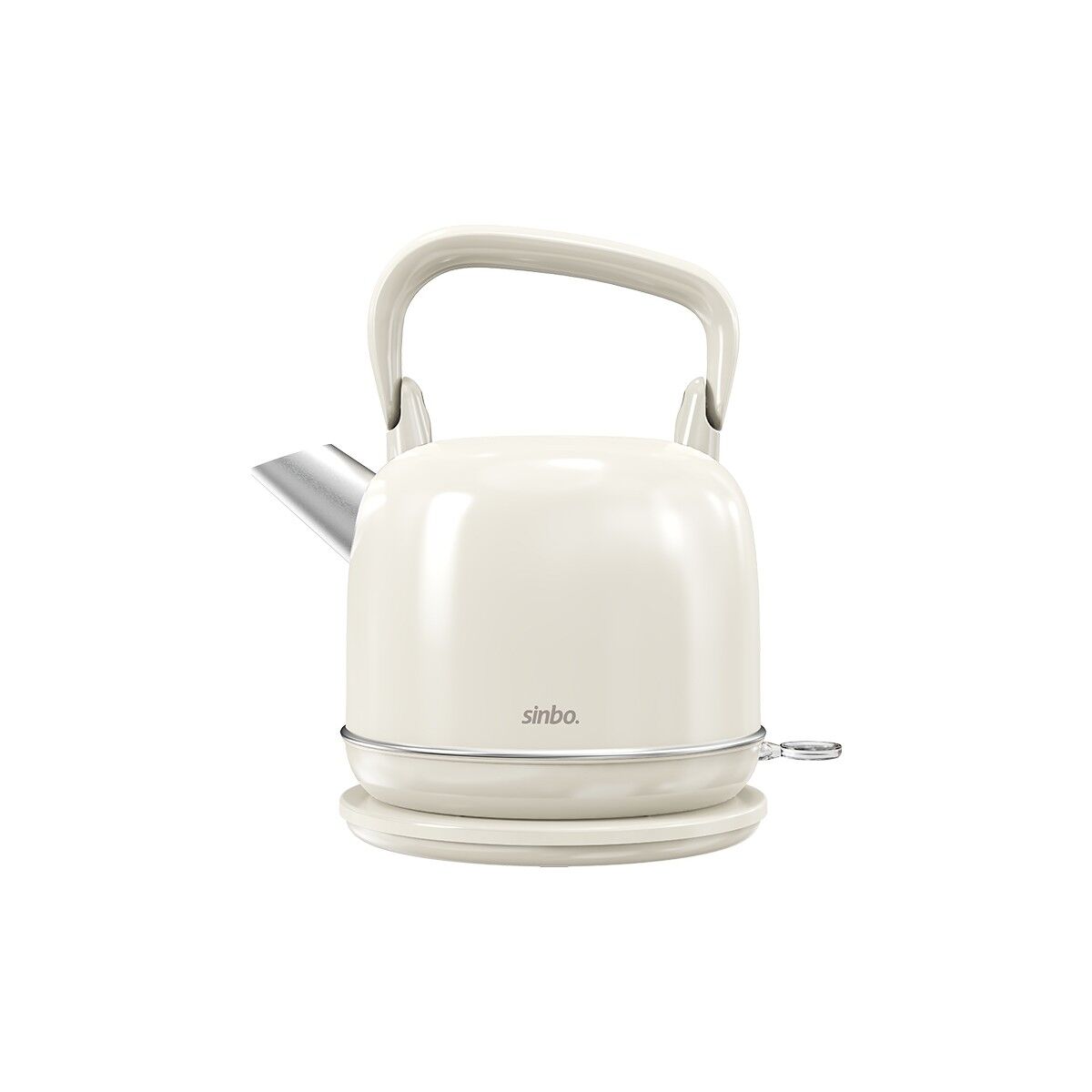 Sinbo SK-8035 Bej Retro Kettle 2.2l Paslanmaz Çelik Elektrikli Su Isıtıcı 360° Kablosuz 1800W