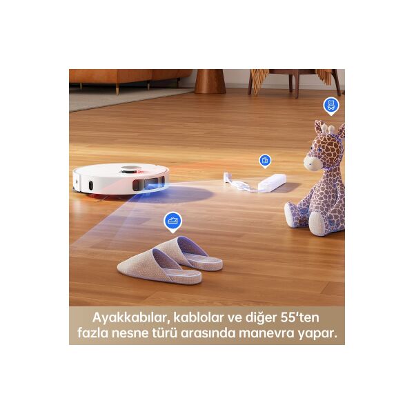 Dreame L10s Pro Ultra Heat Robot Süpürge Beyaz